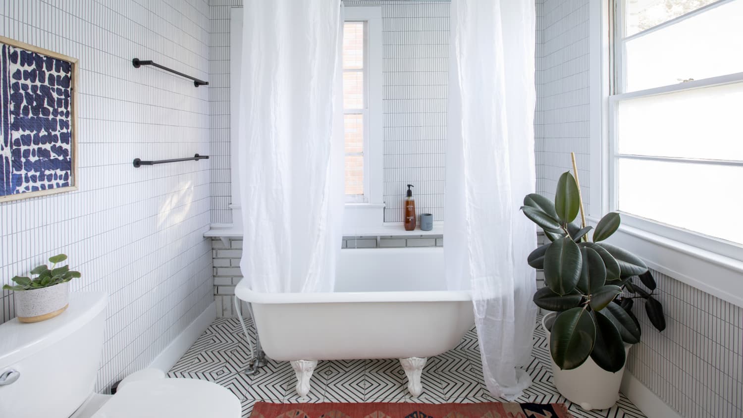 Why I Love the N Y Home Shower Curtain with Snap In Liner Tried